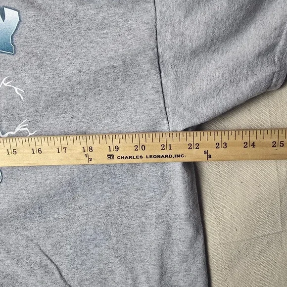 2017 Philadelphia Finally Champions T Shirt Size XL NFL Football Grey Eagles - Picture 4 of 10